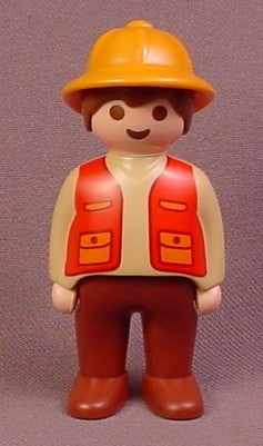 Playmobil 123 Adult Male Safari Guide Zookeeper Figure