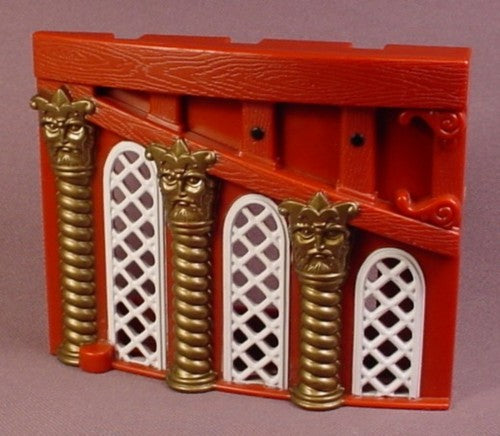 Fisher Price Imaginext Left Side Brown Ship Cabin Wall with White