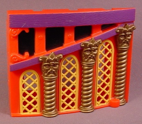 Fisher Price Imaginext Right Side Red Ship Cabin Wall with Yellow