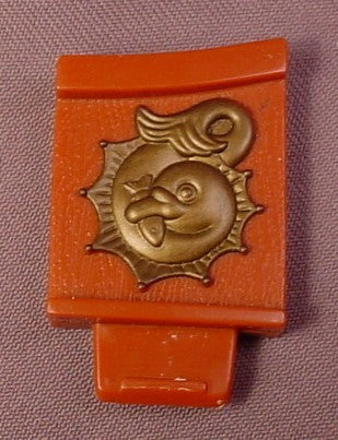 Fisher Price Imaginext Right Side Brown Solid Railing with Curved