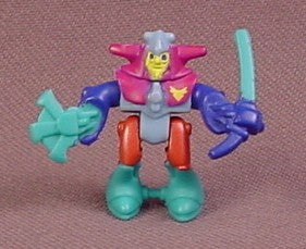 Micro Machines 1994 Mini Z-Bots Sneek, 1 Inch Tall, Galoob, Mini Z's
