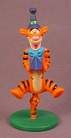 Disney Winnie The Pooh Tigger with Present & Party Hat Figure