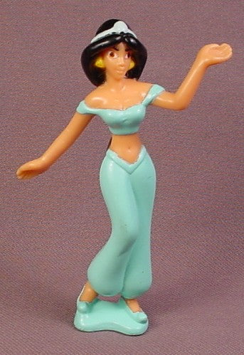 Disney McDonalds 2004 Aladdin Jasmine PVC Figure, 3 3/8 Inches Tall