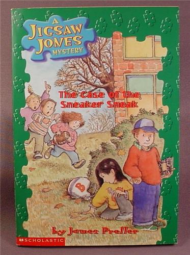 A Jigsaw Jones Mystery, The Case Of The Sneaker Sneak, Paperback