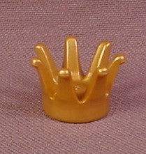 Playmobil Small Gold Crown That Fits In A Woman's Headdress