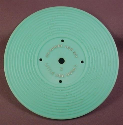Fisher Price Record Light Blue #3 London Bridge & Oh Where Has My L