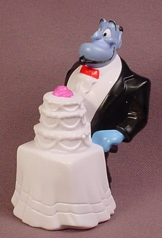 Disney 1996 McDonalds Aladdin Prince Of Thieves Maitre'D Genie Toy,