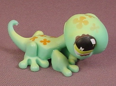 vogn vandring Ledelse Littlest Pet Shop #492 Pale Green Gecko Lizard – Ron's Rescued Treasures