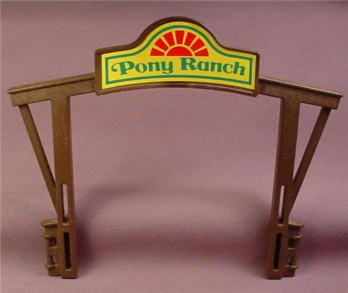 Playmobil Dark Brown Archway For A Corral