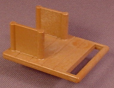 Playmobil Light Brown Bird Feeder Floor Base & Sides, 4095 4166