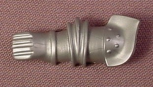 Playmobil Silver Gray Left Arm Greave Armor With Pointed Flange
