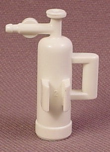 Playmobil White Oxygen Canister Or Bottle With Clip, 3925 4221 4404