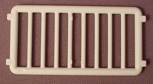 Playmobil White Hospital Baby Crib Side with Tubular Bars, 4404