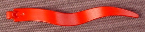 Playmobil Red Narrow Long Wavy Pennant Flag With 1 Clip