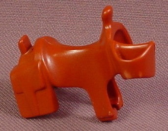Playmobil Brown Western Horse Saddle with Saddlebags & Rifle Loop O
