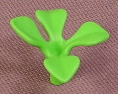 Playmobil Light Green Turnip Or Carrot Top With 4 Leaves, 4131 4155