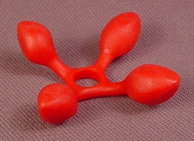 Playmobil Dark Red Cluster Of 4 Palm Tree Coconuts, 4172 4294