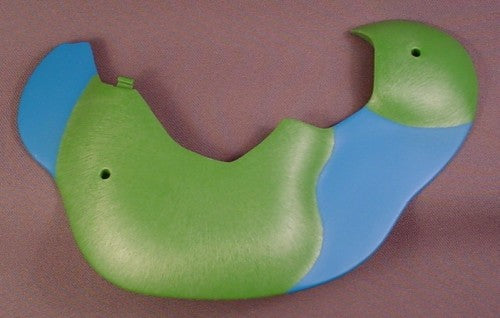 Playmobil Green Crescent Shaped Ground Or Land Base With Blue Water