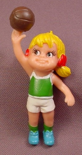 Sports Billy Girl Basketball Player PVC Figure, 3 Inches Tall, Lil