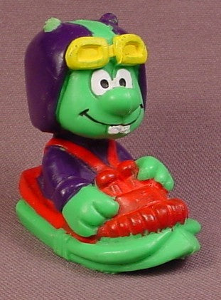 Astrosniks In Bobsled PVC Figure 2 Inches Tall, Astro Niks, Schaper