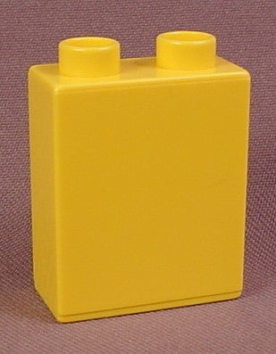 Lego Duplo 4066 Yellow 1X2X2 Brick
