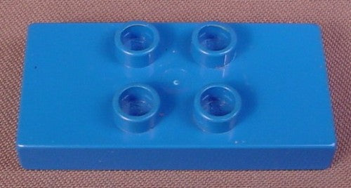 Lego Duplo 6413 Blue 2X4X1/2 Tile With 4 Center Studs, 2693 2762 29