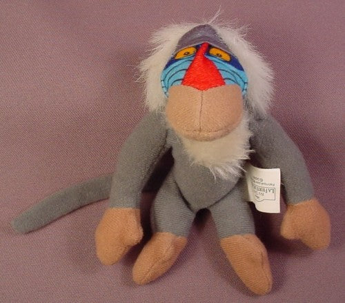 McDonalds 1998 Disney The Lion King II Rafiki Plush Figure Toy, Sim