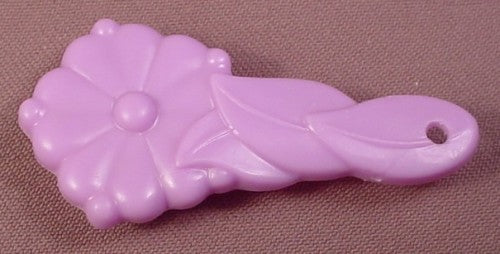 My Little Pony G1 Light Purple Flower Brush Accessory, 1990 to 1991