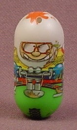 Mighty Beanz Series 2, #124 Mountain Biker Bean, 2010 Moose