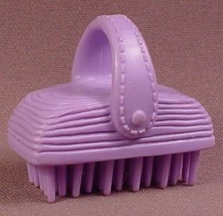 Fisher Price Loving Family Dollhouse 2001 Purple Horse Brush, 1 3/4
