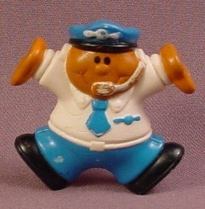 Fisher Price Vintage Tumblewheels Pilot Figure, 1989-1990, #2260 #2