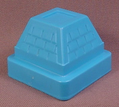 Fisher Price Flip Track Blue Square Building Roof, Flip Track Road