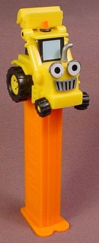 Pez Bob The Builder Scoop The Front End Loader, Orange Stem, Pez Ca