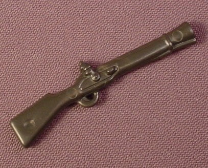 Playmobil Dark Brown Musket With Trigger And Flint Lock 3858 3940