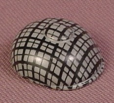 Playmobil Gray & Black Hat With A Button On Top