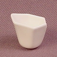 Playmobil White Plastic "Paper" Bag With Hole In The Bottom For A S