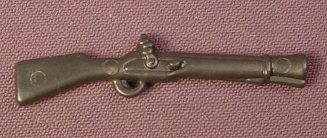 Playmobil Dark Gray Flintlock Musket Rifle Weapon