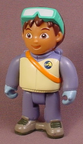 Dora The Explorer Go Diego PVC Action Figure Doll With Snow Suit &