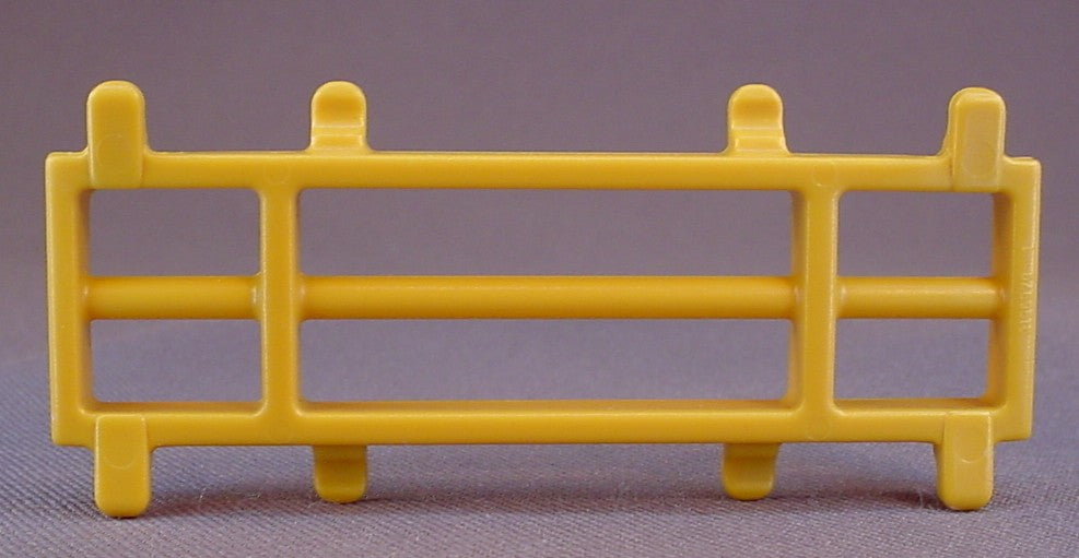 Playmobil Yellow Gold Connector For Animal Cage Walls, 3634 3650