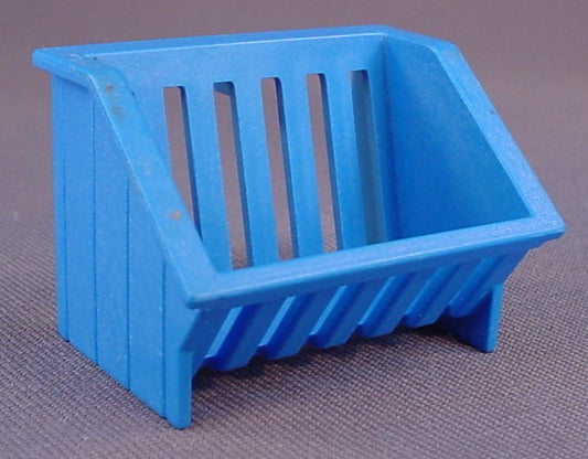 Playmobil Blue Feeding Trough Or Hay Bin, Feeder, 3119 4167 4851 5005 5519 5520 5521 5893