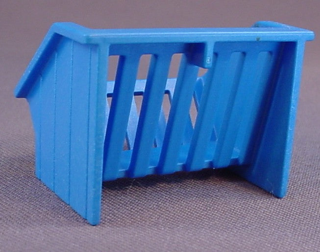 Playmobil Blue Feeding Trough Or Hay Bin, Feeder, 3119 4167 4851 5005 5519 5520 5521 5893