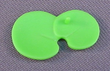 Playmobil Light Or Linden Green Lily Pad With 2 Leaves & 1 Flower Stem, 3015 3016 3033 3115 3124 3229 3240