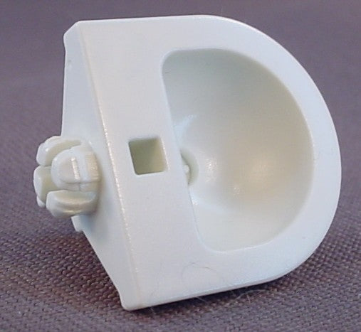 Playmobil White Sink Or Wash Basin With A System X Stud On The Back, Connects To A Wall, Has A Hole For A Tap