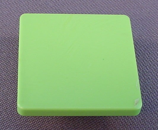 Playmobil Light Or Linden Green Square Table Top With A Square Opening In The Bottom, 4404 4875 5265 5269 5636