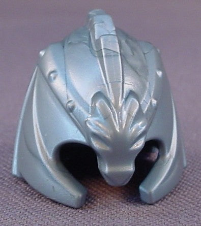 Playmobil Silver Gray Winged Dragon Shaped Helmet With Cheek Guards, 4147 4160 4836