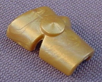 Playmobil Gold Left Leg Armor Or Greave, Snaps Onto A Figure's Leg, 3024 3372 5732 5850