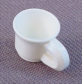 Playmobil White Coffee Or Tea Cup Mug With A Handle, 3230 3989, 30 61 2480