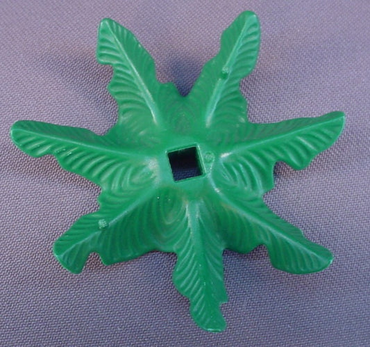 Playmobil Dark Or Coniferous Green Conifer Tree Branch That Is 2 5/8 Inches Across, 3006 3028 3228