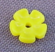 Playmobil Light Or Pale Yellow 5 Petal Flower Blossom, 5301 5327 5475 5568 5574 5639 5998 6848 9539, 30 24 9220