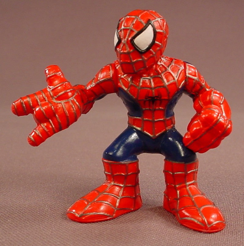 Spider-Man Action Figure, 2 3/8 Inches Tall, The Arms Move, From A Lizard & Spider-Man Set